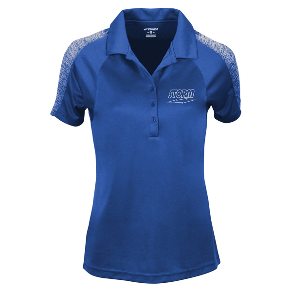 STORM レディース・フォーカスポロ(SS-151、ブルー) STORM レディース・フォーカスポロ(SS-151、ブルー)