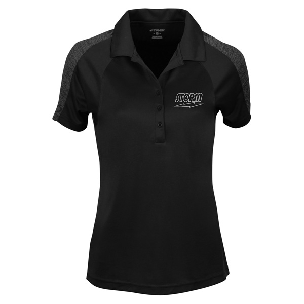 STORM レディース・フォーカスポロ(SS-151、ブラック) STORM レディース・フォーカスポロ(SS-151、ブラック)
