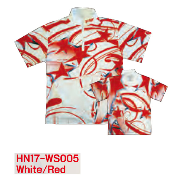 KEGELウェア HN17-WS005(White/Red) KEGELウェア HN17-WS005(White/Red)