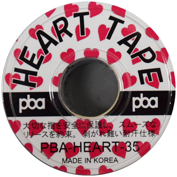 【箱売】PBA ハートテープ35 (35mm、耐汗仕様)