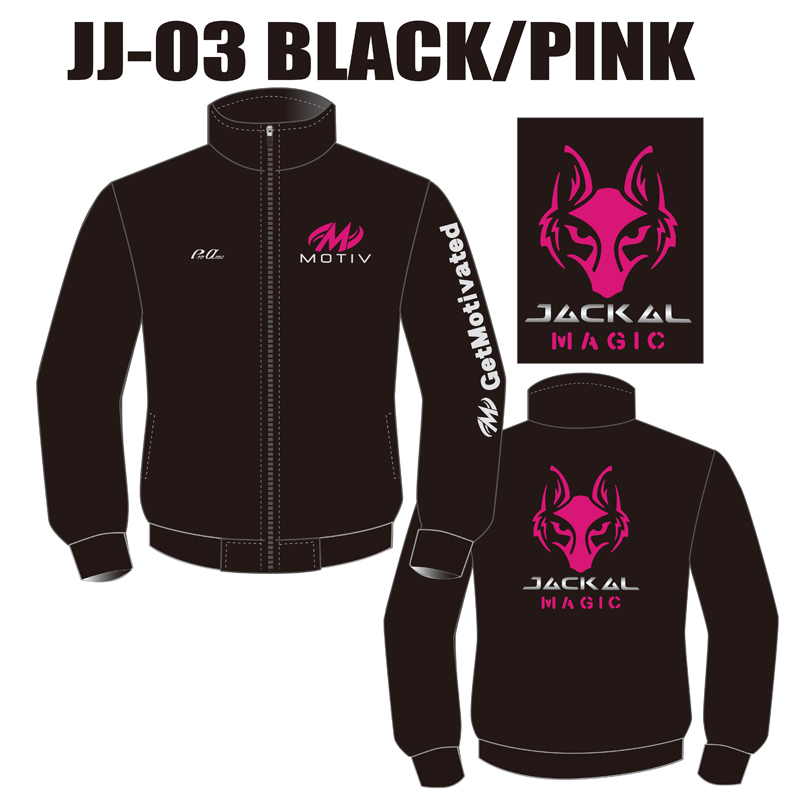 ジャッカル・ジャケット(JJ-03、BLACK/PINK)