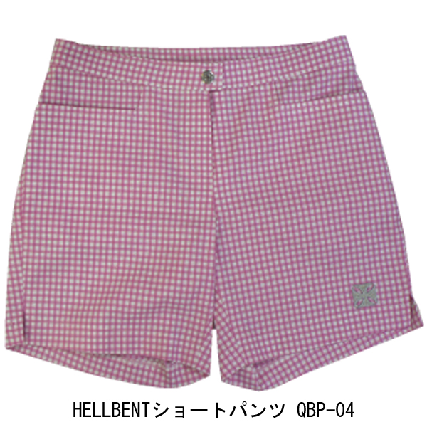 HELL BENT ショートパンツ(QBP-04、ピンク/ホワイト) HELL BENT ショートパンツ(QBP-04、ピンク/ホワイト)
