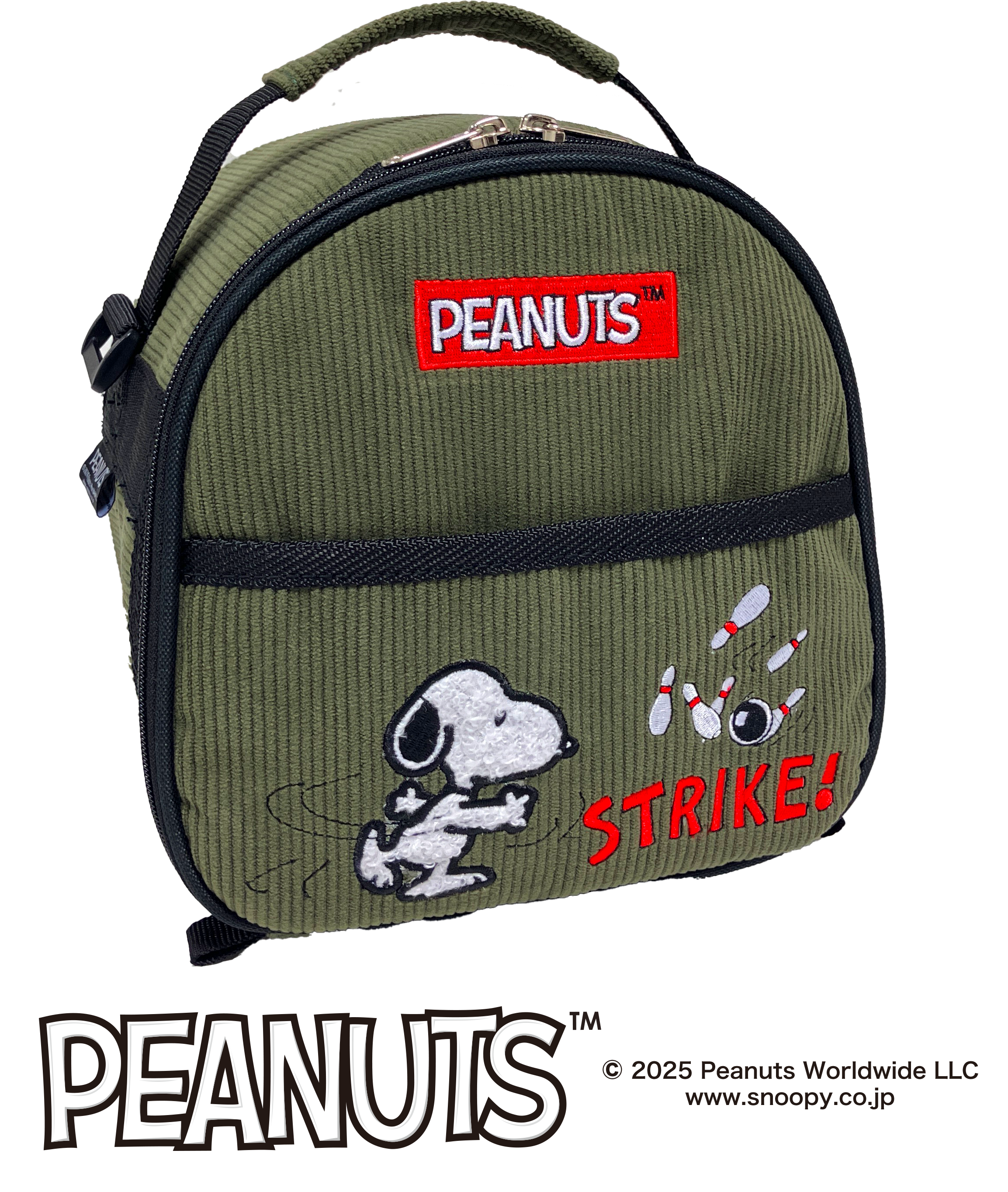 BPN-300 SNOOPY 1-BALL BAG オリーブ