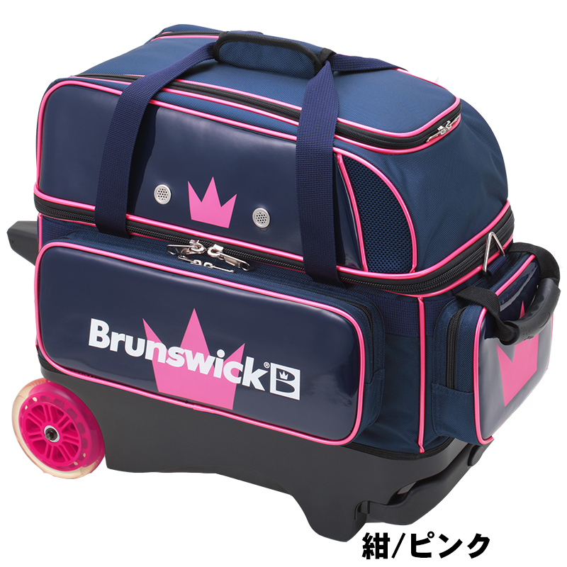 25056円 【驚きの値段】 MoxyダブルローラーBowling bag-ロイヤル ブラック