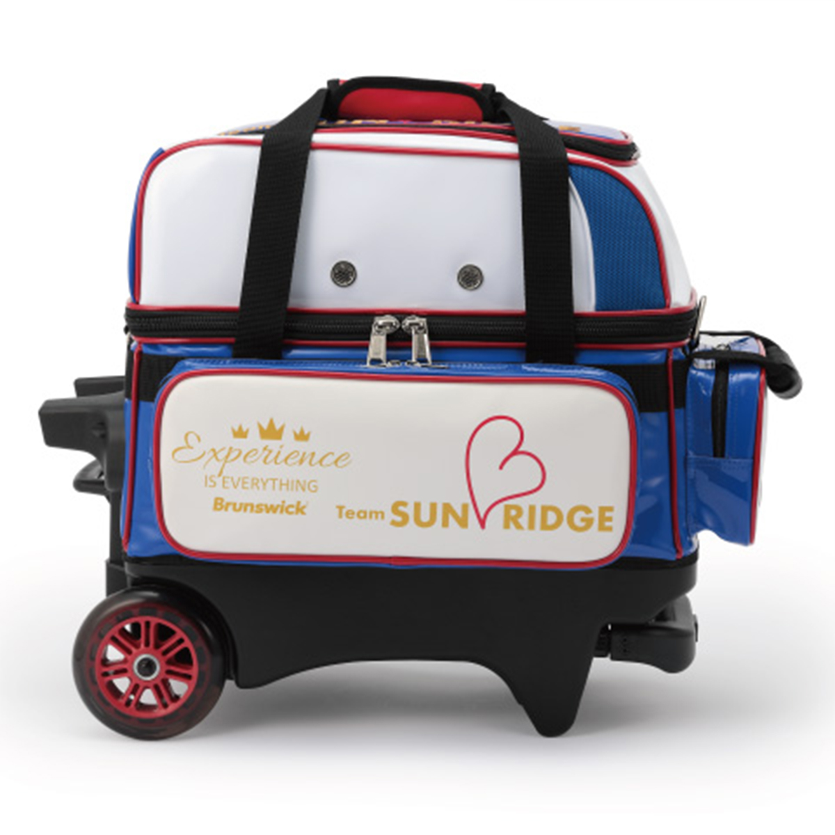 チーム サンブリッジ プレミアム ダブルローラーバッグ2025(ブルー