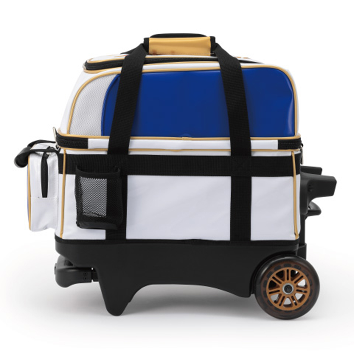 チーム サンブリッジ プレミアム ダブルローラーバッグ2025(ホワイト/ブルー) - ウインドウを閉じる