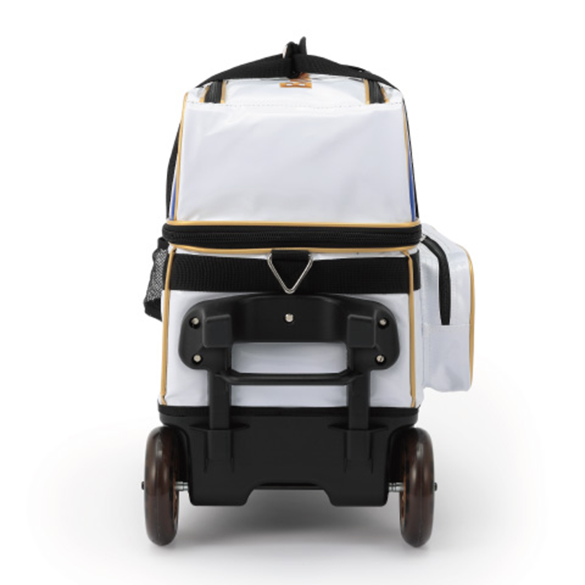 チーム サンブリッジ プレミアム ダブルローラーバッグ2025(ホワイト/ブルー) - ウインドウを閉じる