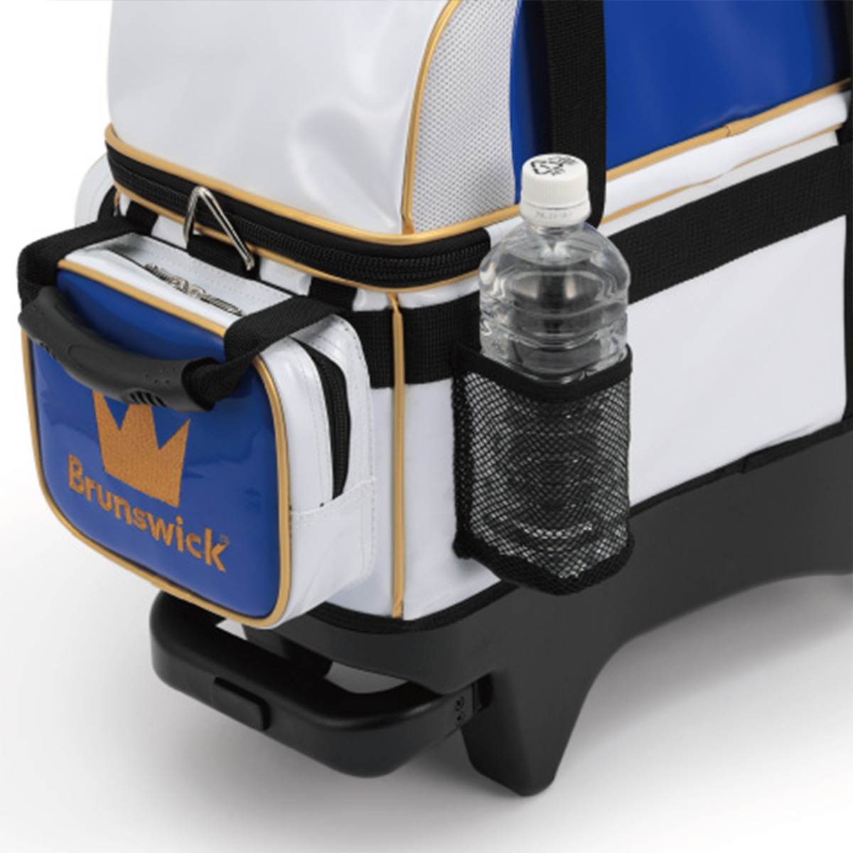 チーム サンブリッジ プレミアム ダブルローラーバッグ2025(ホワイト/ブルー) - ウインドウを閉じる