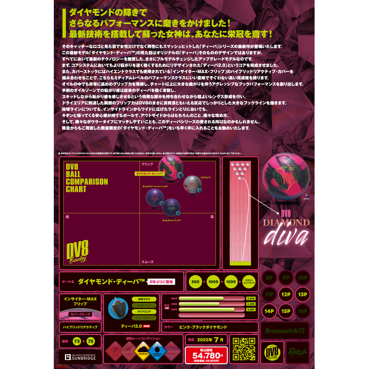 DV8)ダイヤモンド・ディーバ[SB在庫限り] [SB] - 12,100円