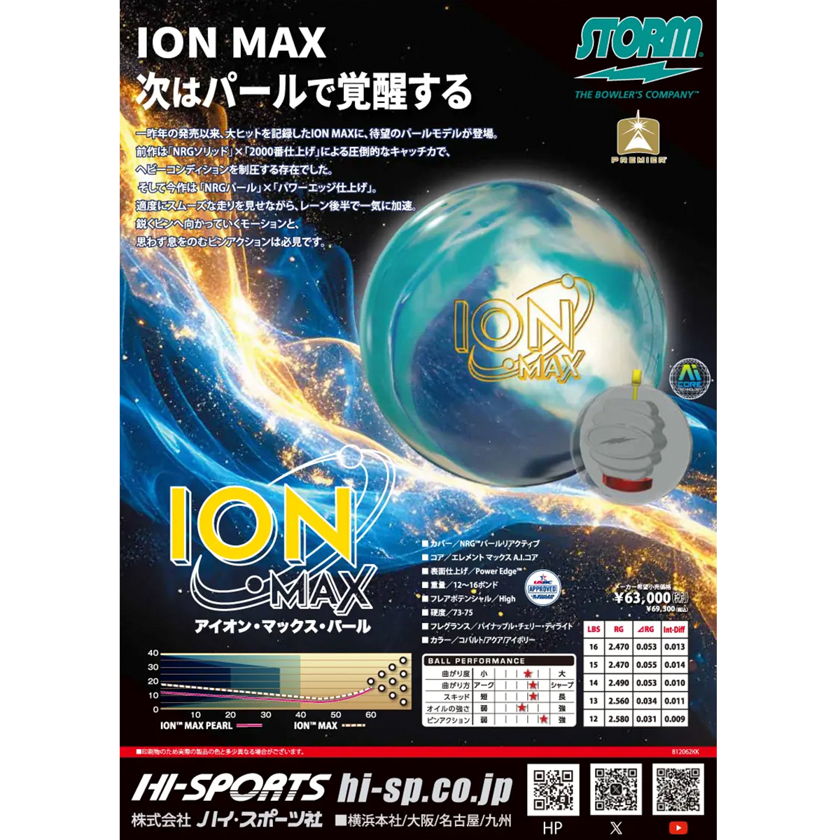 ストーム)アイオン・マックス・パール(予約受付中) [HISP] - 36,729円