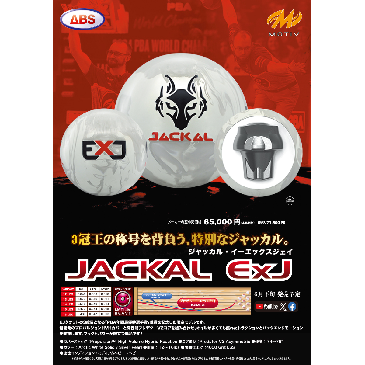 (モーティブ)ジャッカル・イーエックスジェイ(予約受付中)