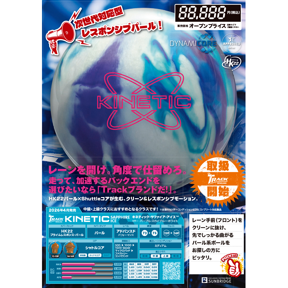 トラック)キネティックサファイア・アイス [SB] - 33,000円