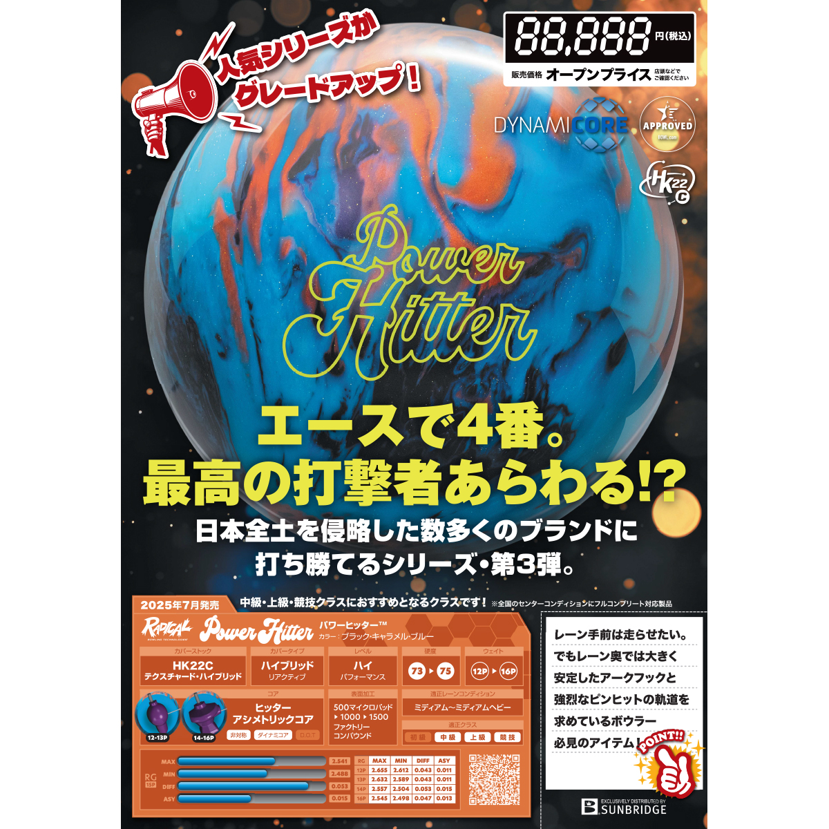 (ラディカル)パワーヒッター(予約受付中)