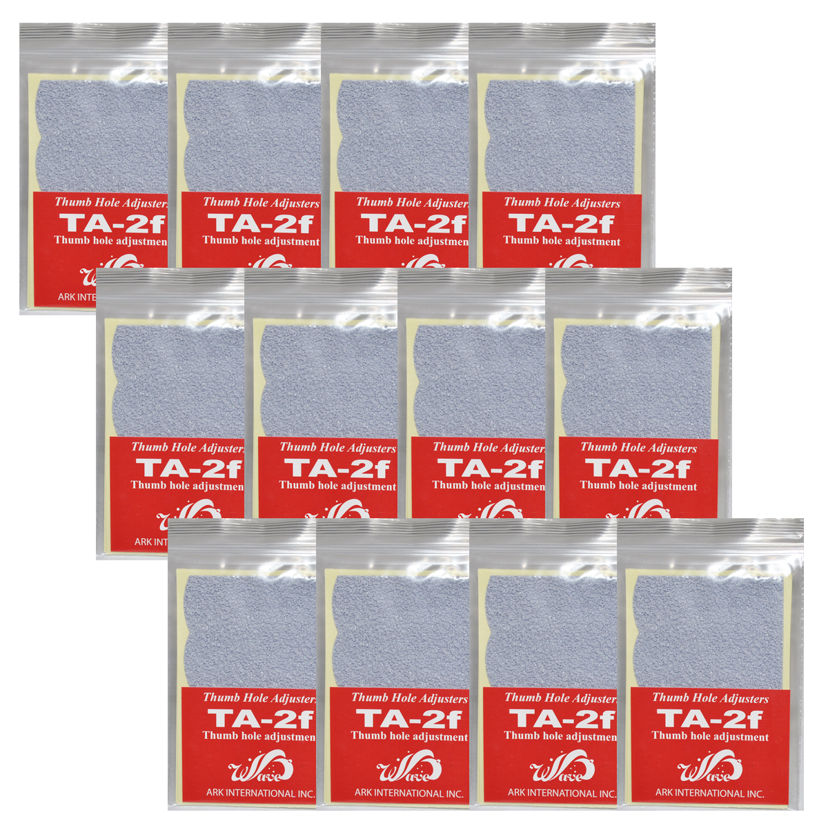 【12袋セット】TA-2f(3/4インチ)［灰・ざらざら］