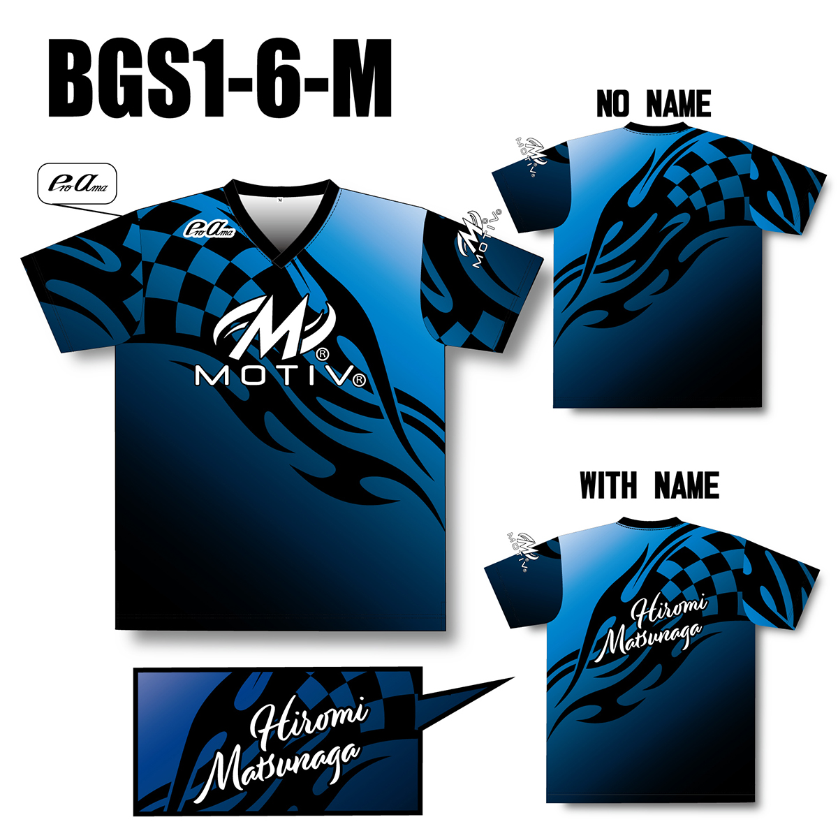 Brand Vneck Gaming Shirt(BLUE) [ABS(専用フォーム)] - 12,144円