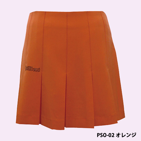 HELLBENT オーダーローライズ・プリーツスカート(PSO-02/オレンジ)